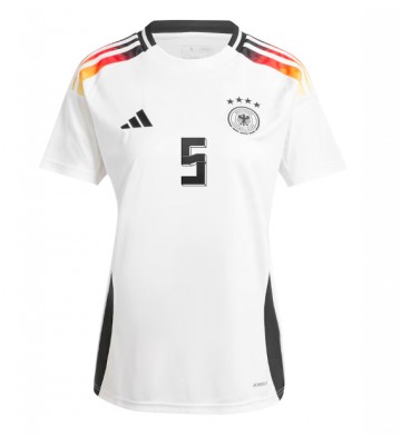 Tyskland Pascal Gross #5 Hjemmebanetrøje EM 2024 Kortærmet
